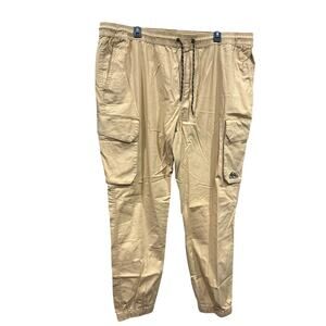 Hurley Ripstop Cargo Jogger Pants Regular Fit Men’s XXL Maple Cream